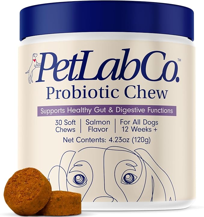 PetLab Co. (PetLabCo.) ALLERGY & IMMUNE Probiotic Soft Chew For Dogs (30 Salmon)